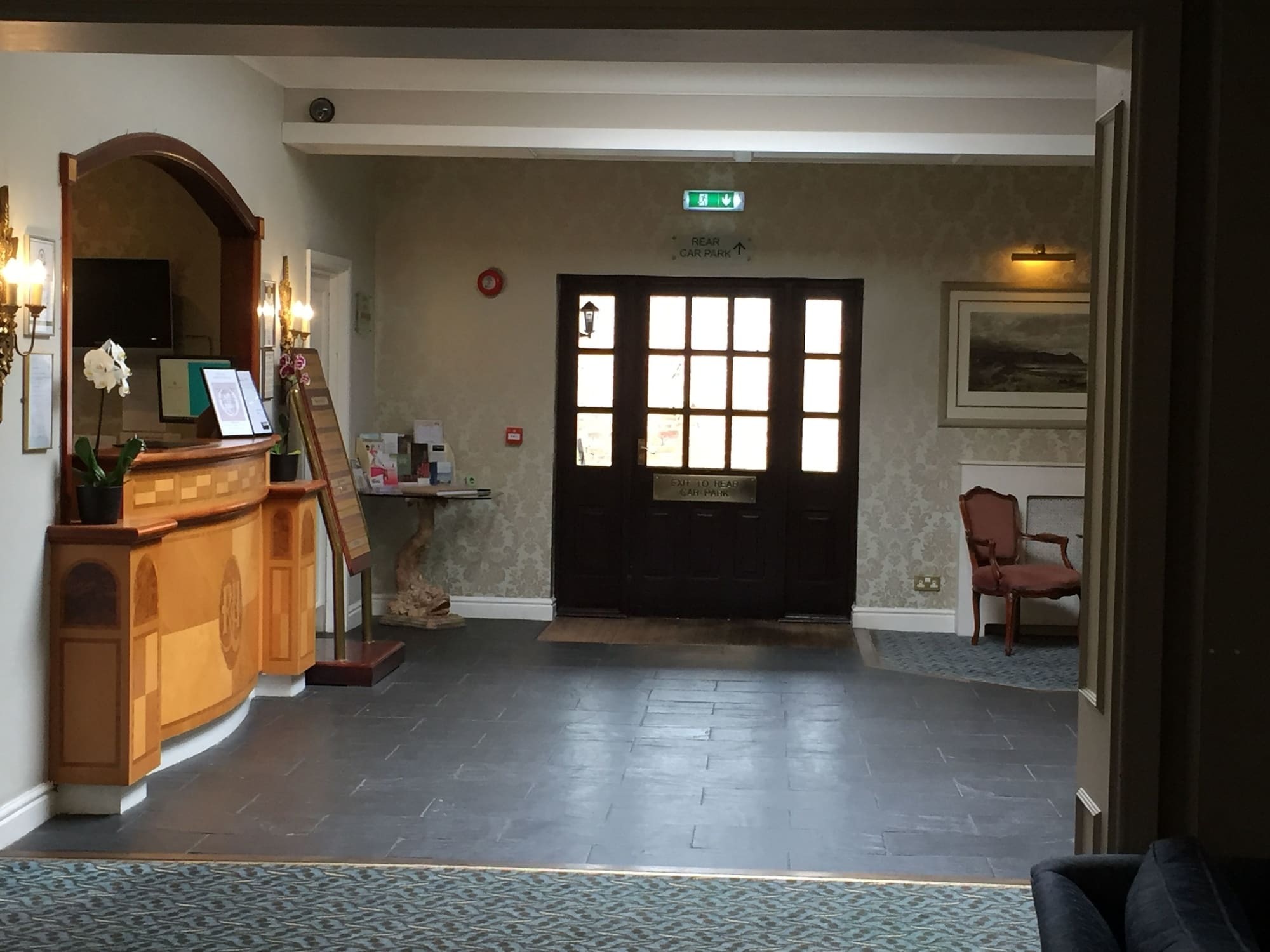 Rossett Hall Hotel Wrexham Eksteriør billede